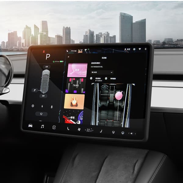 Tesla Model Y/3 näytönsuojakehys Black