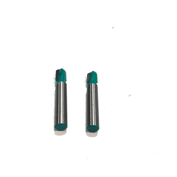 1/4" Shank Round Bottom Router Bit (2-pack) A