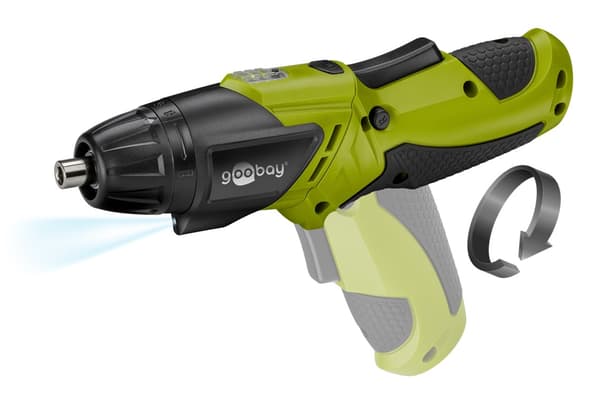 Miniakkuruuvimeisseli 3,6 V LED-valolla