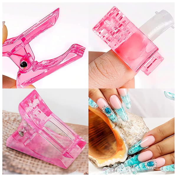 Kynsiklipsit geelikynsille 5 kpl Pink