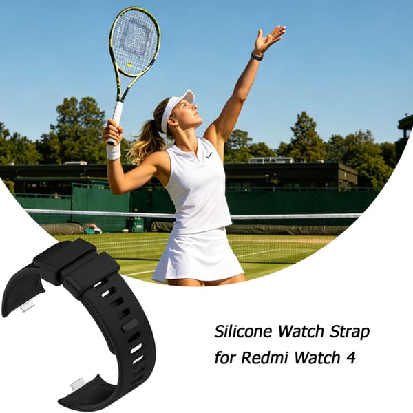 Silikone urrem til Redmi Watch 4 Black