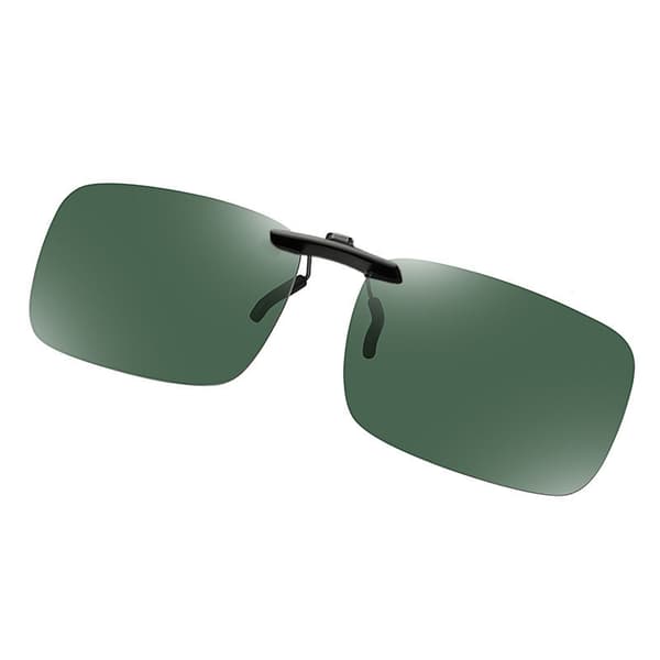 Polarisoidut Clip-on aurinkolasit Green
