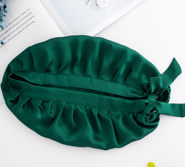 16 Momme Silk Sovmössa Green