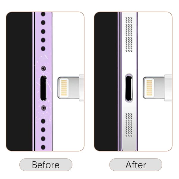 Støvsikkert net til iPhone 12/13/14 Pro Max, 10-pak Black