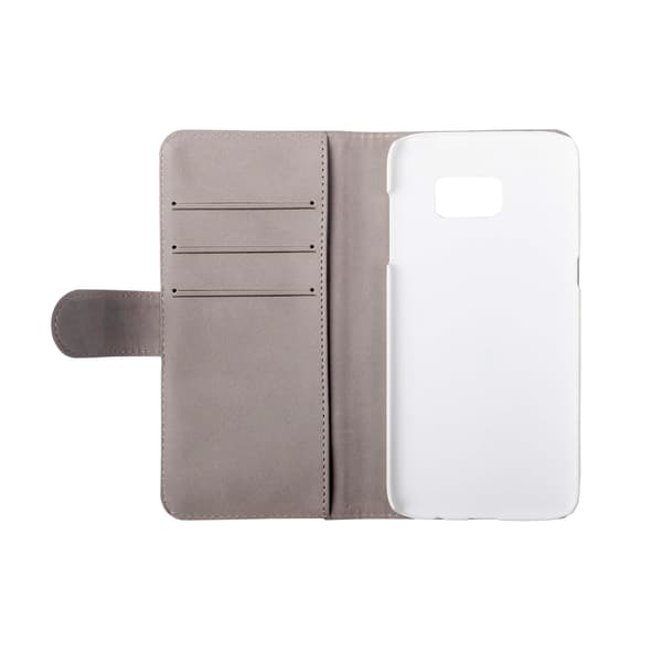 Mobilfodral 2 Kortfack Vit - Samsung S7 Edge
