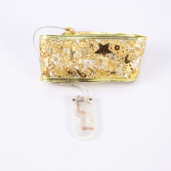 Julljusslinga dekoband Gold 1 m