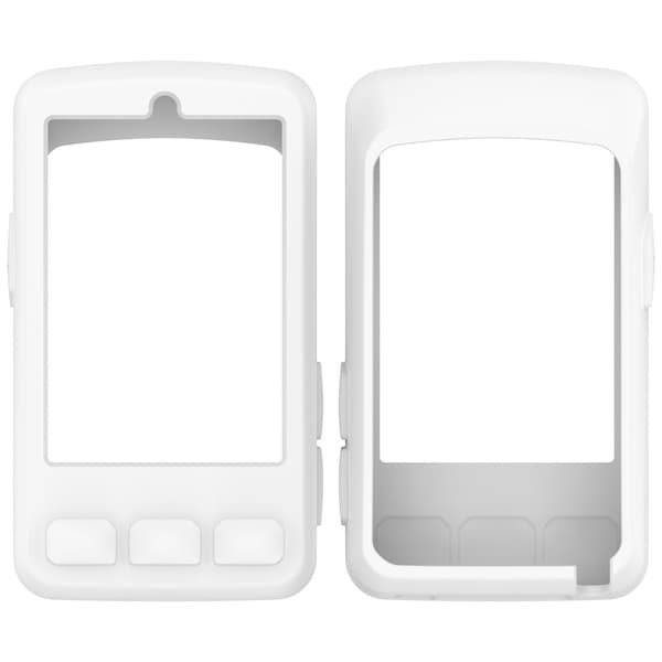 Silikonskyddsfodral för Wahoo ELEMNT BOLT V3 & BOLT3 - Optimalt skydd för din cykeldator White