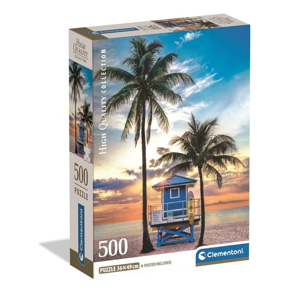 Palapeli 500 Pcs CB High Quality Collection Miami Beach Florida
