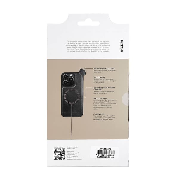 Wallet 2-i-1 Sort - iPhone 14 Pro