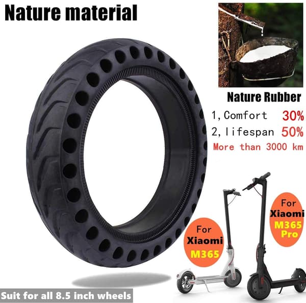 Punkteringssäkra Däck till Xiaomi Elscooter, 2-pack