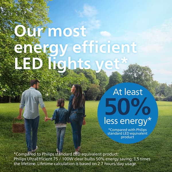 LED E27 Normal 4W (60W) Klar 840lm 2700K Energiklass A