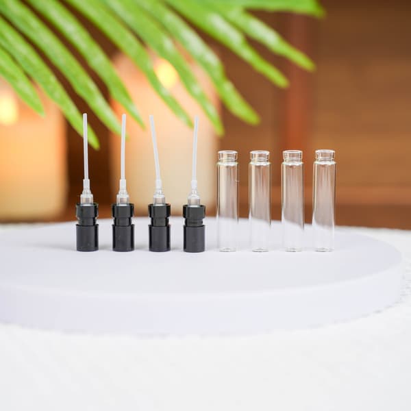 2 ml Mini franske parfyme forstøverflasker - 5-pakning