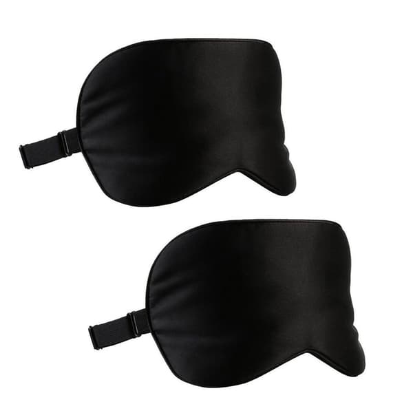 Sovmask 100% silke 2-pack