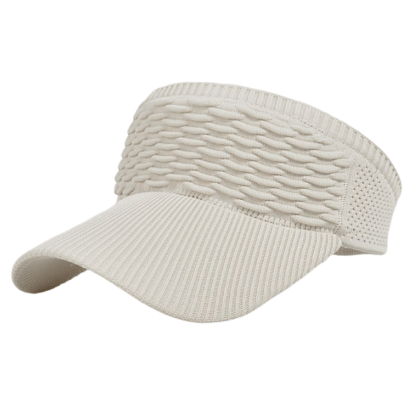 Langskygget baseballkasket solskærmshat Beige