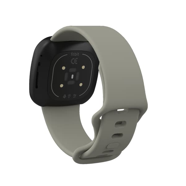 Klokkebånd for Fitbit Versa4/Fitbit Versa3/Fitbit Sense/Fitbit Sense2 Grey S