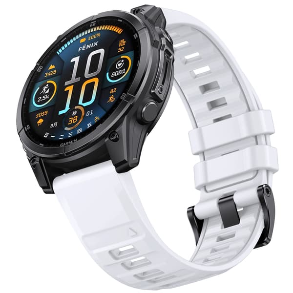 Garmin Fenix 8 Quick Release Strap White 51MM