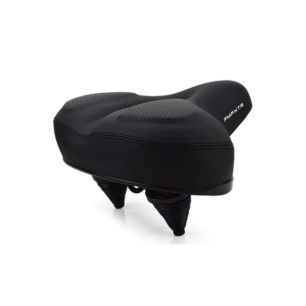 Ekstra stor og blød cykelsadel