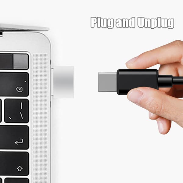 USB-C-sovitin (naaras) USB-A 2.0:aan (uros) Silver