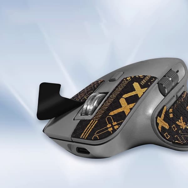 Forbedrede grepsmuseklistremerker for Logitech MX Master 3S Gold