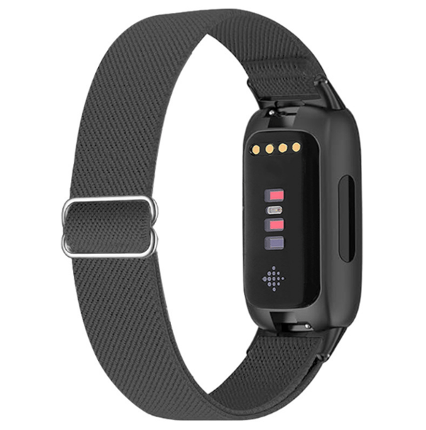 Fitbit Inspire 3 Rem i Elastisk Nylon DarkGrey