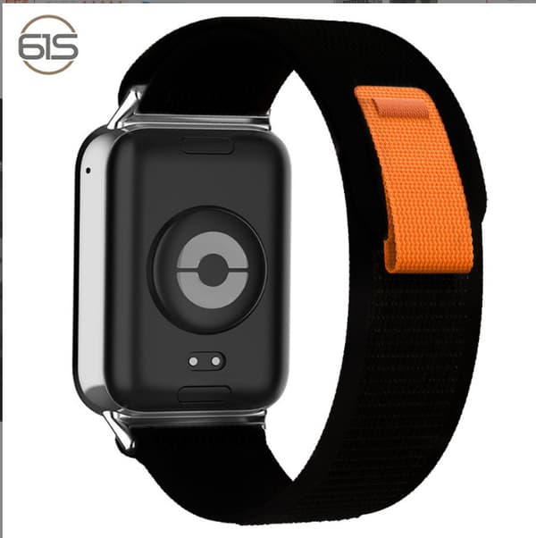 Redmi Watch 4 -kellon punottu nailonranneke Black
