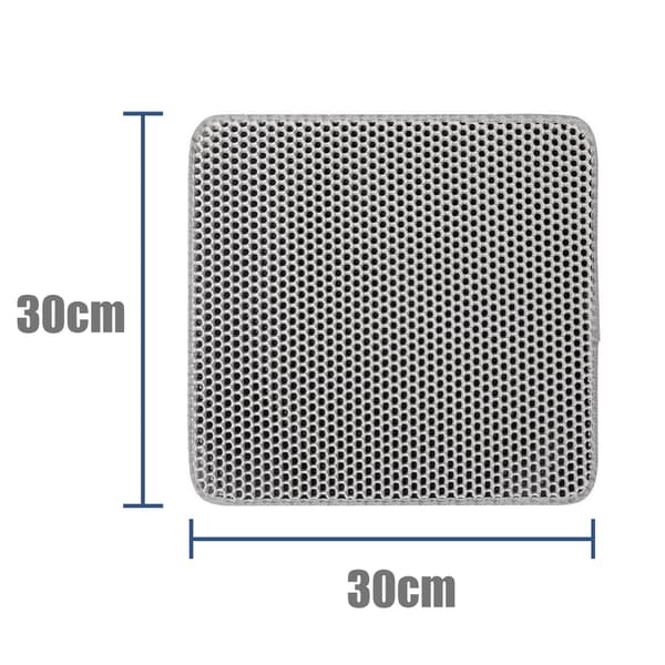 Kattesandmatte Grey