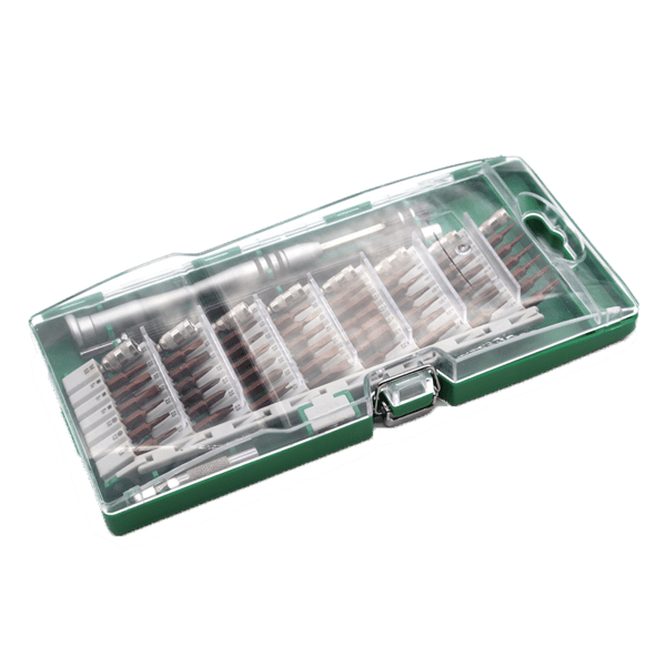Smartphone Repair Kit, 58 pcs, Precision CRV, green