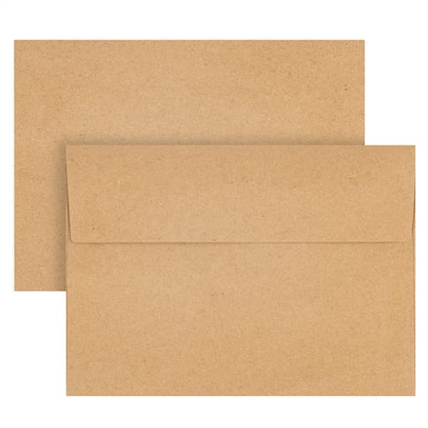 Rustika Kraftkuvert A4 (10,8x15,9 cm, 50-pack)