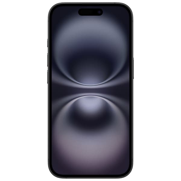 iPhone 16 128 GB svart