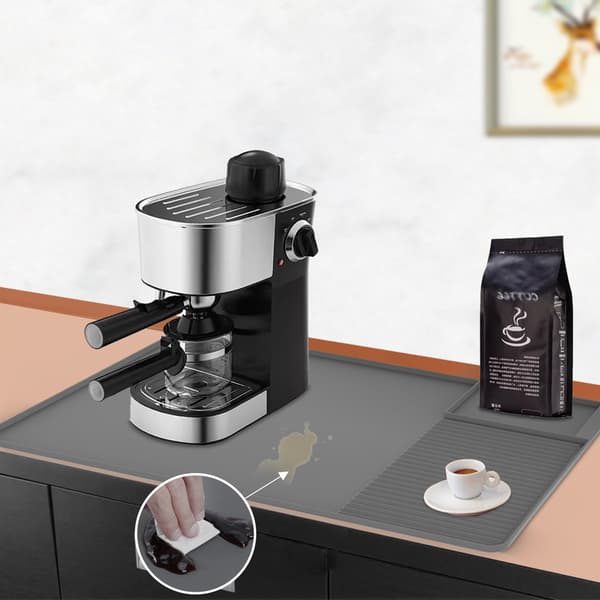 Kahvinkeitin silikonimatto Black
