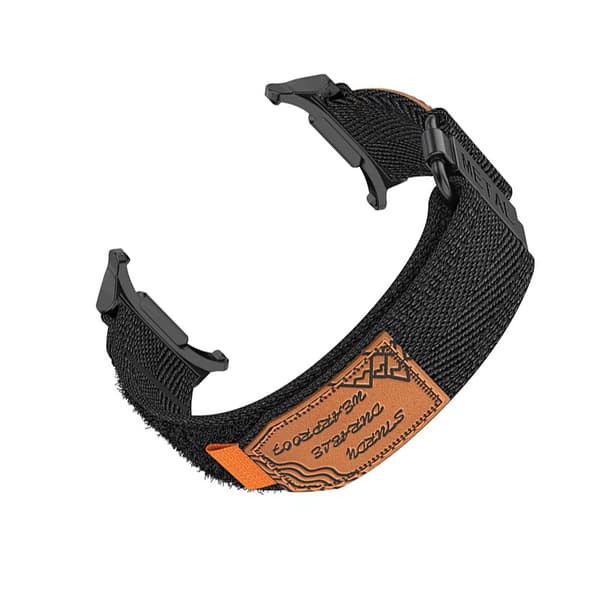 Flettet nylonrem til Samsung Galaxy Watch 7 Black