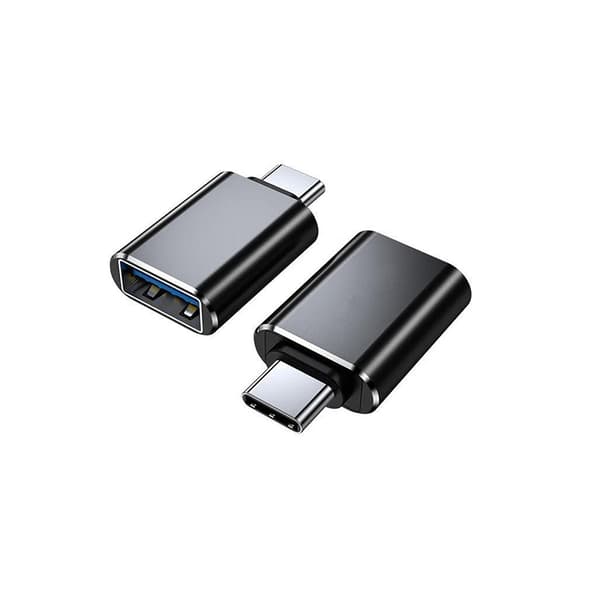 2-pakning USB 3.0 Type-C-adapter med uthevet design