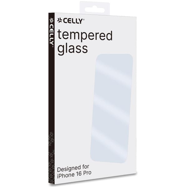 Easy Screen Protector iPhone 16 Pro i herdet glass