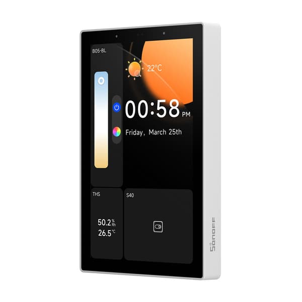 SONOFF NSPanel Pro 120 Smart Kontrollpanel Matter WiFi/Bluetooth/ZigBee (vit)