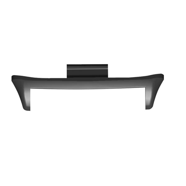 Remforbindelse kompatibel med Honor Watch - Rustfrit stål, sikker installation, 2 par (Connector x4) til udskiftning Black
