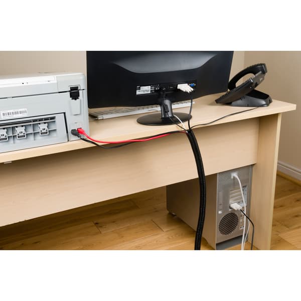 Kabelkanal  Ø32mm 1,1m Sort