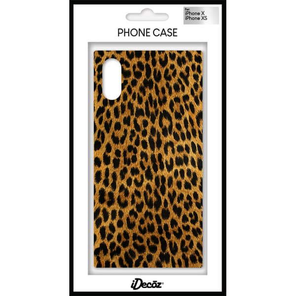 Mobildeksel Leopard iPhone X/XS