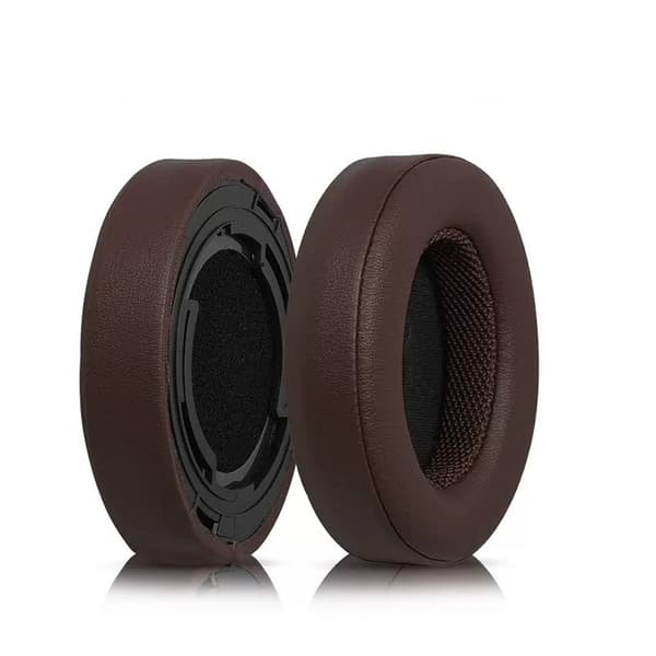 Öronkuddar i Proteinläder för Shure AONIC50 Brown