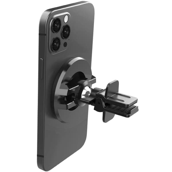 GHOSTMAG Pro MagSafe bilholder til ventilatorgrill Aluminium