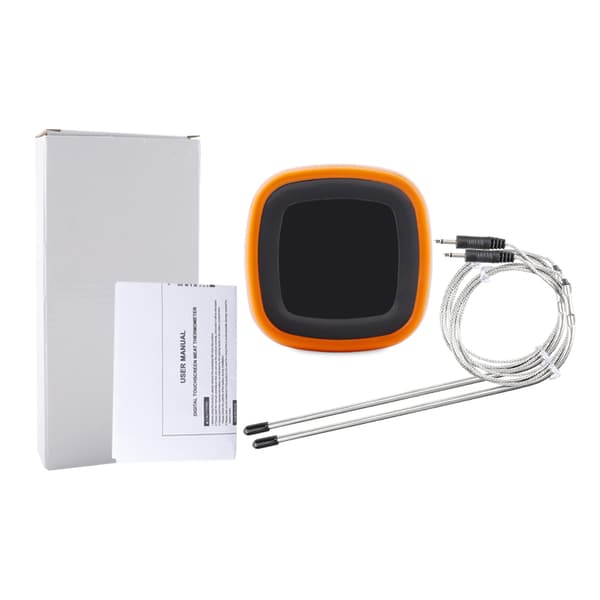 Dual Probe Digitalt Fødevaretermometer Touchscreen Kødtermometer