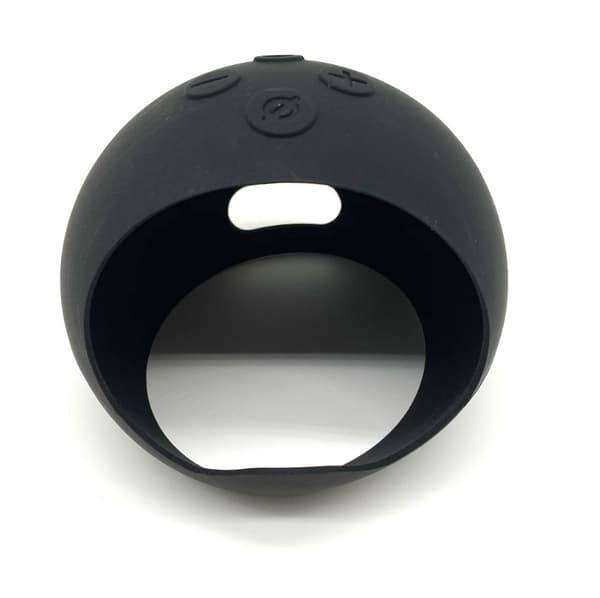 Beskyttende silikoneetui til Echo Dot 4. generation Black