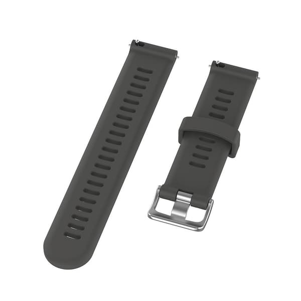 Urrem til Garmin Forerunner 245 Silikone Grey Garmin Forerunner 245 20 mm