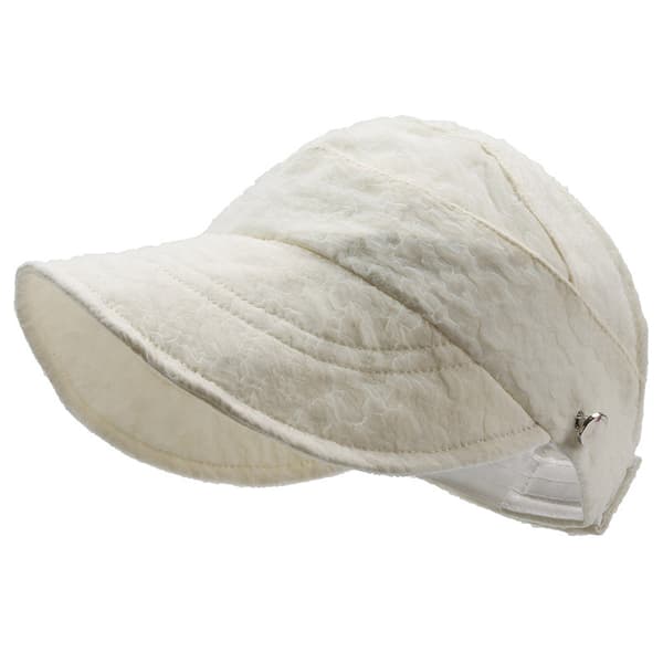 Tynd solhat / kasket til sommer White