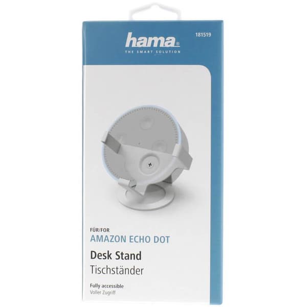 HAMA Bordstander Amazon Echo Dot (2:a Gen) Hvid