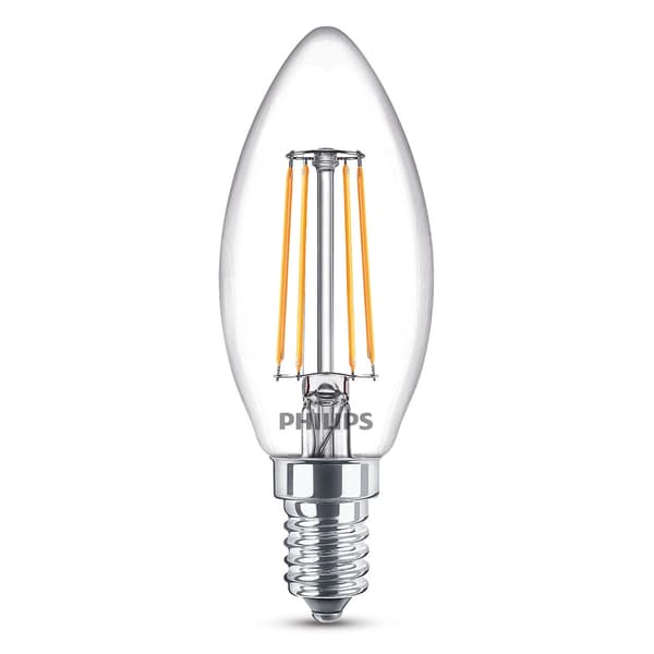 6-pak LED E14 Crown 4W (40W) Klar 470lm