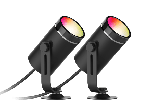 Garden light extension kit 2 bulbs