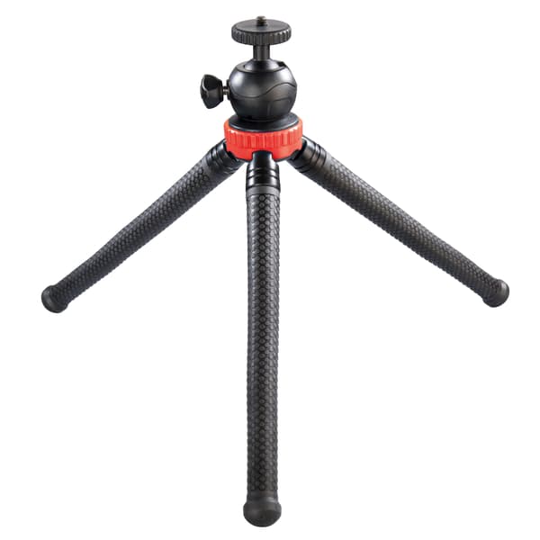 Bordsstativ Kamera, Smartphone & GoPro FlexPro 27 cm Röd