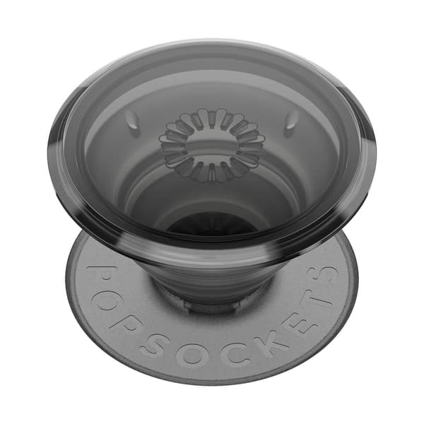 Matkapuhelimenpidike PopGrip Original Translucent Black Smoke
