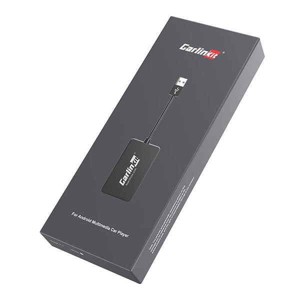 Carlinkit CCPA trådløs adapter Apple Carplay/Android Auto (svart)