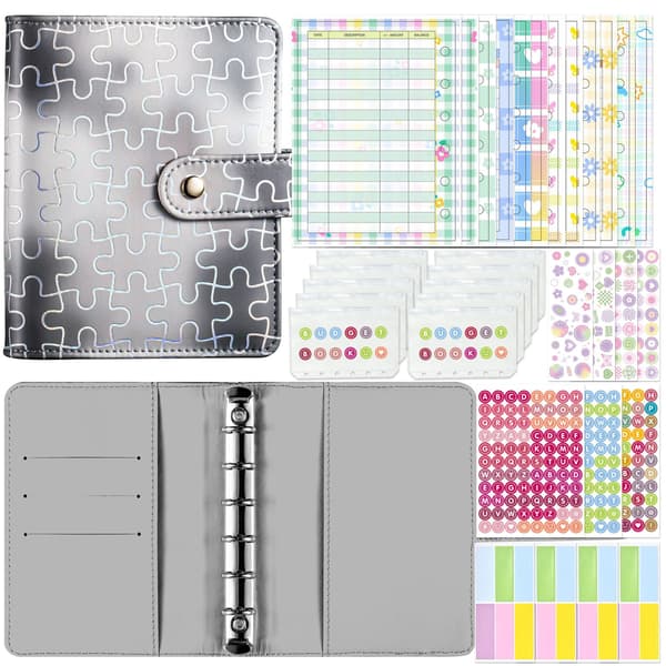 A7 Lomme Puzzle Perm - Budsjett Notebook Kit Grey